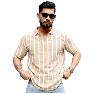 Men Polo Collar T-shirt